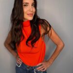 Andrea Rincón Instagram – Con este Make Up y este pelo no necesito nada mas!!! Gracias @meryfolgar