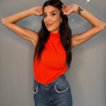 Andrea Rinc贸n Instagram – Con este Make Up y este pelo no necesito nada mas!!! Gracias @meryfolgar