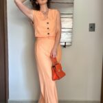 Andrea Torre Instagram - 🍑 Naranja ABRIL 🍑 ____ #ATH🍄 #andreatorre #style #fashionblogger #fashion #fashionstyle #abril #naranja
