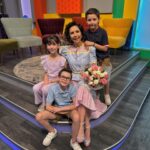 Andrea Torre Instagram - Sin duda está es una de las etapas más bonitas. Gracias por permitirme crecer con ustedes. ¡Los amo con el corazón!♥️ ___ #ATH🍄 #andreatorre #family #mylove #Diadelasmadres