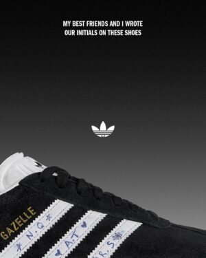 Andria Tayeh Instagram - In a world of remixes, let your Originals story be the one that stands out.

Being Original is part of who I am, embracing your true self, your unique identity, and pushing others to do so.✨

#adidasoriginals #adidasgazelle #1000originals