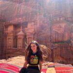 Andria Tayeh Instagram - Lost in the ancient beauty of Petra. 🏛️✨