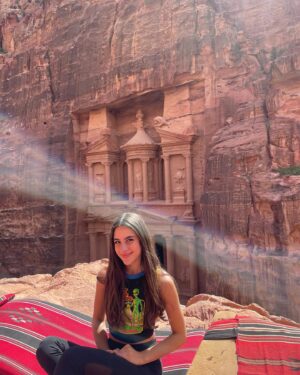 Andria Tayeh Instagram - Lost in the ancient beauty of Petra. 🏛️✨