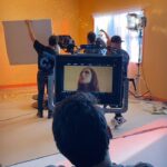 Andria Tayeh Instagram - behind the scenes of my Sephora photoshoot📸🖤