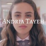 Andria Tayeh Instagram - Diving into character🎬✨