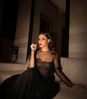 Andria Tayeh Instagram - A memorable night at #redseafilmfestival ✨

Styled by @omziag in @georgeshobeika 
Jewelry: @chopard 
Photographer: @lea.khneisser 
MU&H: @alsagheersalons @minasoobhyhairstylist