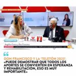 Angélica Castro Instagram - Tuvimos un gran invitado en Tendencias ayer! Nada más ni nada menos que el grande @donfranciscotv toda mi admiración! Ahora necesitamos todos ponernos la comisura de Chile!! Todos unidos aportar en esta Teleton 10 y 11 de Noviembre!! VAMOS CON TODO CHILE!! ❤️❤️❤️🌻
