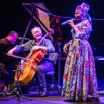 Angélique Kidjo Instagram - 🎻💃🏿About last night: an EPIC and unforgettable rendez vous of Classical Music and Africa with the beautiful soul of @yoyoma 💃🏿🎻 See you at the @philharmoniedeparis on Dec 3rd, at @philharmonie_lux on Dec 5th and @bozarbrussels on Dec 6th with @thierryvatonofficiel and @david_donatien 👗 @maryjanemarcasiano 📸 @philipducap