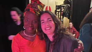 Angélique Kidjo Instagram - 🎪Once in a Lifetime tonight for @solidaritesida and @solidays in Paris at the @cirquedhiverbouglione 🎪hanging out for a good cause with my friends @ibeyiofficial  @claudiatagbo_off and @yael_naim_ 
Congrats maestro @david_donatien