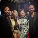 Angélique Kidjo Instagram – From the Paris premiere of @onelovemovie the #1 movie about @bobmarley life! 🇯🇲 
Proud to be the singing voice of  Cedella, @bobmarley ‘s mother in the movie!
📸 @sdapresse