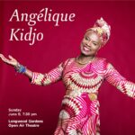 Angélique Kidjo Instagram – Back in the US next month and can’t wait to kick off the next round of shows at the Longwood Gardens Open Air Theatre on June 9th! Get more details on upcoming tour dates – link in bio.