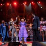 Angélique Kidjo Instagram - About yesterday!!! @royalalberthall 🙏🏾 to @chinekeorchestra , @youssoundour1959 , @lauramvula , @ibrahimmaaloufofficial , @stonebwoy special thanks to my band: @thierryvatonofficiel @gregorylouis971 @david_donatien @justwody @amenviana 📸 the great @michaeltubescreations 👗: the one and only @imane_ayissi