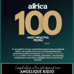 Angélique Kidjo Instagram – In the 4th edition of #Africa100 by Ranks Africa, we proudly honor and celebrate AngeliqueKidjo , whose impactful contributions have left an indelible mark on Africa and beyond. 

Congratulations, #angeliquekidjo, on being recognized as one of the 100 Most Impactful Africans in 2023! 

#africa100mostimpactful
#Africa100MostImpactulPeople2023
#Africa100
#RanksAfrica
#Africa