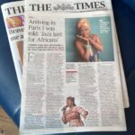 Angélique Kidjo Instagram - 💃🏿In @thetimes today at -2 days to the @royalalberthall on Nov 17th in London!💃🏿 Details in bio!