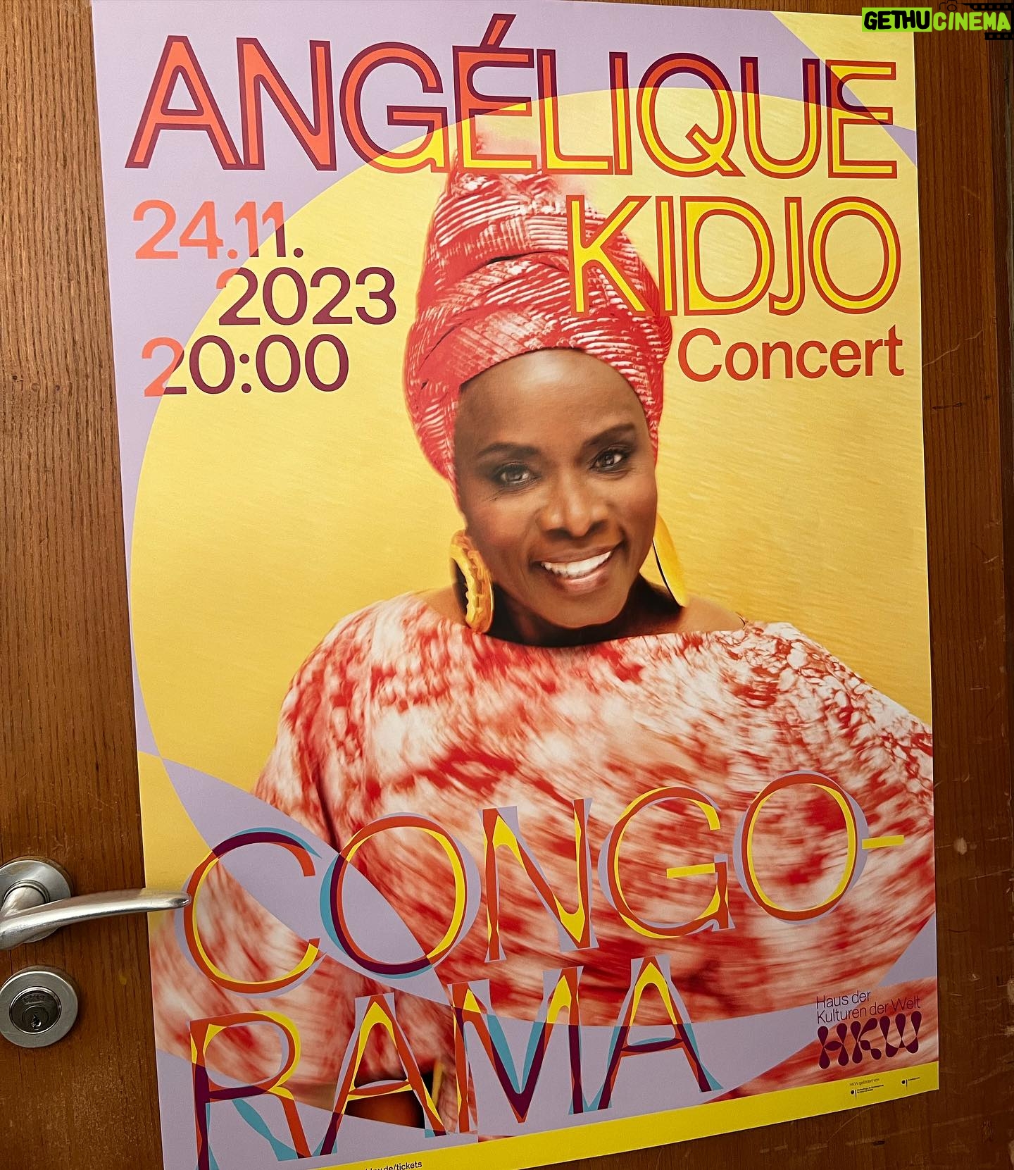 Angélique Kidjo Instagram - 💃🏿See you tonight in Berlin at the @hkw_berlin #congorama 💃🏿 Details in bio!!! 📸 @fabrice.mabillot