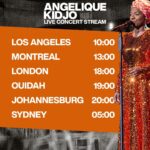 Angélique Kidjo Instagram - Get ready for the party of the year tomorrow! 🎊 @AngeliqueKidjo x @OnAirEvents are bringing the @RoyalAlbertHall into your homes. Join us from anywhere in the world on Tues 12 Dec for the live watch-along, or stream on demand any time with unlimited replays. #AngeliqueKidjo #OnAir