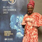 Angélique Kidjo Instagram - Celebrating the 75th anniversary of the Declaration of Human Rights in Geneva today as a @unicef Goodwill Ambassador! @unitednationshumanrights #humanrights75 Those rights are more needed than ever today!
