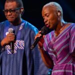 Angélique Kidjo Instagram – The full setlist for the @angeliquekidjo 40th Anniversary live concert stream! 💃🏿

Featuring performances from: @stonebwoy, @lauramvula, @youssoundour1959 and @ibrahimmaaloufofficial 

Who’s bringing the snacks?! 🎊 

#OnAir #AngeliqueKidjo