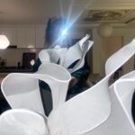 Angelina Danilova Instagram – A bouquet of flowers for you!

made with 4 hangers and one pair of stockings.