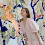 Angelina Danilova Instagram - a Friday full of love, hugging friends, delicious dinner and visiting just opened transcending exhibition in my favorite @songeun_official “Beneath the cultivated grounds, secrets await.” by Natalie Djuberg & Hans Berg.