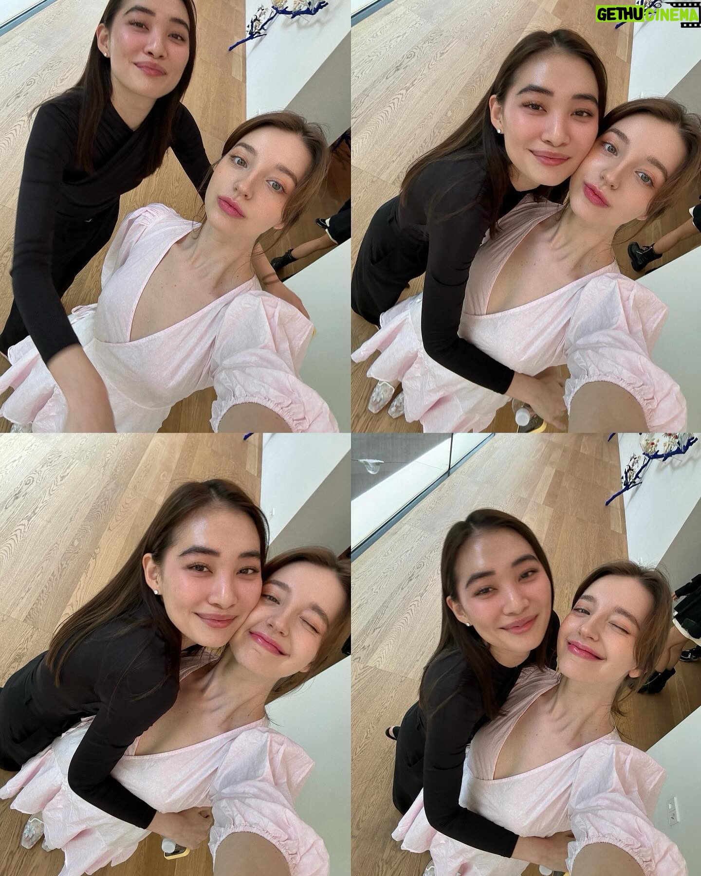 Angelina Danilova Instagram - a Friday full of love, hugging friends, delicious dinner and visiting just opened transcending exhibition in my favorite @songeun_official “Beneath the cultivated grounds, secrets await.” by Natalie Djuberg & Hans Berg.