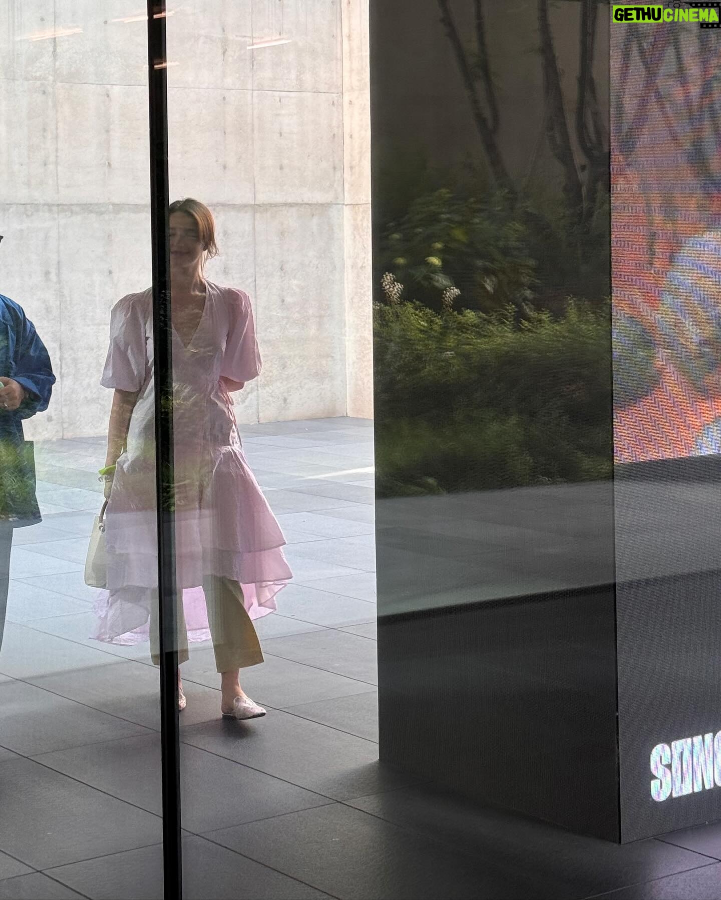 Angelina Danilova Instagram - a Friday full of love, hugging friends, delicious dinner and visiting just opened transcending exhibition in my favorite @songeun_official “Beneath the cultivated grounds, secrets await.” by Natalie Djuberg & Hans Berg.