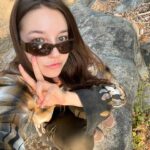 Angelina Danilova Instagram – this was not a dream.
going through the camera roll realizing it’s already my Pinterest mood board.🦋🏕️