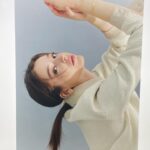 Angelina Danilova Instagram – it was a snowy day, full of joy and fun shooting. 
an interview for @womanchosun thank you for trusting me.