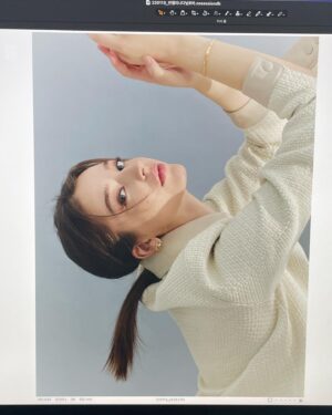 Angelina Danilova Instagram - it was a snowy day, full of joy and fun shooting. 
an interview for @womanchosun thank you for trusting me.
