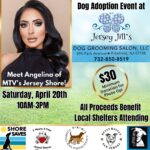 Angelina Pivarnick Instagram - Can’t wait to meet you all tomorrow at Jersey Jill’s 🐾 please come & support this amazing cause. No donation is too small and these babies need to find their forever home. 💞🐶