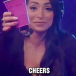 Angelina Pivarnick Instagram - Cheers to accepting the drama 🤣🥂 @angelinamtv opens up about the personal struggles she’s experienced prior to TV as well as what she currently has to face today in the first episode of #UmHello 🎙️✨ listen or watch now by clicking the link in our bio! #UmHelloPodcast #JerseyShore #AngelinaPivarnick #MTV #HurrdatMedia #JSFamilyVacation #AngelinaMTV
