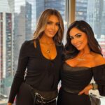 Angelina Pivarnick Instagram – Press day with my @jerseyshore fam in the city Monday. @danadhairstudio did amazing on her first press day with us. Love you sis. Thanks for my sexy waves all day. Love u ❤️❤️🙏. New season airs tomorrow at 8 pm on @mtv .. I will be going live after every episode starting tom night 🥰🙏🙌