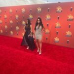 Angelina Pivarnick Instagram - Photo dump from last night with @deenanicole @mtv @mtvla @mtvawards @jerseyshore. Mua - @justinedivanna Hair - @danadhairstudio Dress @castlecouture by my FAVE DESIGNER EVER @portiaandscarlett 😍😍😍😍😍. Thank you to my amazing team for making me feel sexy last night. 🙏🏼🥰