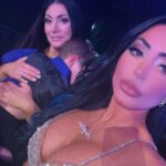 Angelina Pivarnick Instagram - Photo dump from last night with @deenanicole @mtv @mtvla @mtvawards @jerseyshore. Mua - @justinedivanna Hair - @danadhairstudio Dress @castlecouture by my FAVE DESIGNER EVER @portiaandscarlett 😍😍😍😍😍. Thank you to my amazing team for making me feel sexy last night. 🙏🏼🥰