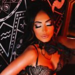 Angelina Pivarnick Instagram - Repost from @anjali_artistry • OCTOBER 🖤🥀🪞 Sultry glam on @angelinamtv for her spooky boudoir shoot with @allimurphyphotos @lauren.m.obrien & hair by @glambyvilda , Extensions by @danadhairstudio - #halloween #oct #october #31 #scary #spooky #boo #scared #costume #ghost #pumpkin #pumpkins #pumpkinpatch #carving #candy #orange #jackolantern #creepy #fall #trickortreat #trick #treat #instagood #party #holiday #celebrate #bestoftheday #hauntedhouse #haunted