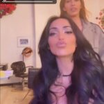 Angelina Pivarnick Instagram – Hit up my girl for your hair to be slayed @danadhairstudio she KILLS IT. #volumehair #extensions #hairstylist