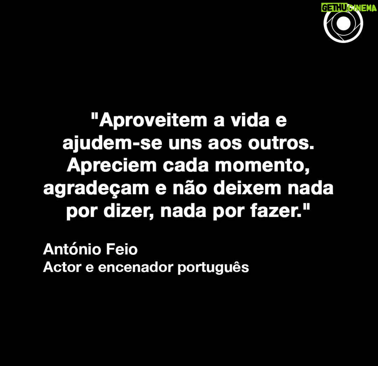 Angie Costa Instagram - “É, possivelmente, a melhor mensagem de passagem de ano e que se deve aplicar diariamente. O próprio António Feio quando a proferiu quis passar essa ideia.” ❤️