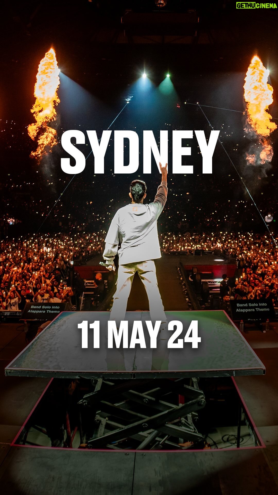 Anirudh Ravichander Instagram - SYDNEY ! U guys showed what it means to be DOWN UNDER 💥💥💥