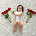 Anjelah Johnson-Reyes Instagram - Our most favorite valentine #rosieharlowreyes 1. You started crawling 2. You love giving besitos 3. I caught you standing in your crib the other day 🥹 4. You love your voice (at the highest volume) 5. Your new favorite song is @marcanthony “Vivir Mi Vida” 6. You love bell pepper 7. You learned you only like the car for 20 minutes max 8. You get as hype as Hulk Hogan for so many things and we love it (see last slide)