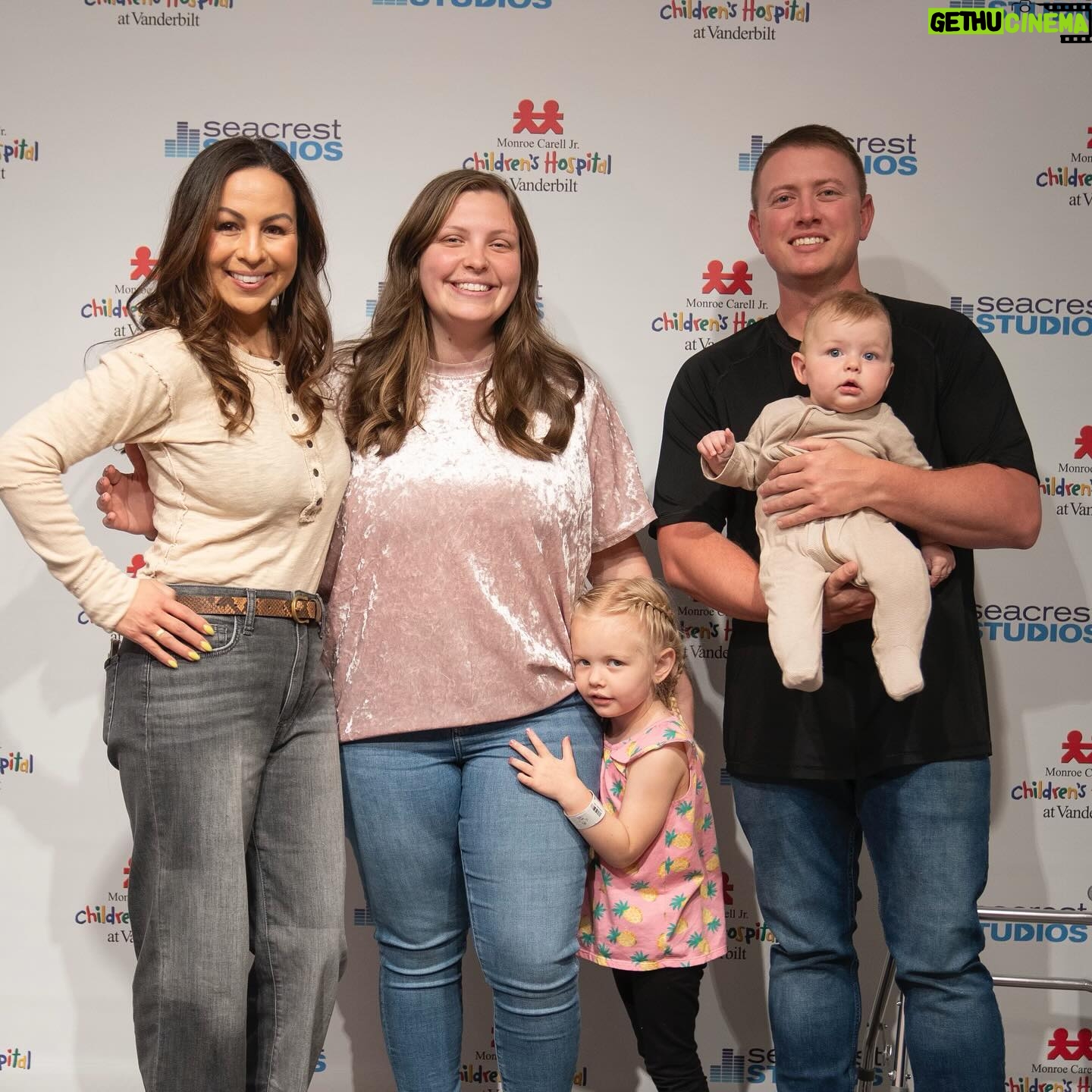 Anjelah Johnson-Reyes Instagram - What an incredible day with @ryanfoundation at @vumcchildren hospital. Days like these, making children and their families laugh remind me how important laughter is for the soul…so go make someone smile today!