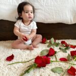 Anjelah Johnson-Reyes Instagram - Wait. 10 months?! That means we only have 2 months left before you’re officially a toddler!? 😭❤️ we have enjoyed every minute with you. The fussy ones, the happy ones, the calm ones, the wild ones, the funny ones, the tired ones, the excited ones. All the minutes with you are precious. We love you #RosieHarlowReyes