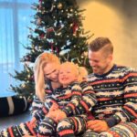 Anníe Mist Þórisdóttir Instagram - LOVE Christmas Day in nighties ! Last Santa (out of 13 here in Iceland) gave us all a matching set in our shoe 👞🎅 Hope you guys are getting time with your loved ones ❤️ Happy Holidays to all of you 🥰 #christmas #holidays #grateful