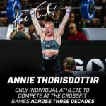 Anníe Mist Þórisdóttir Instagram - @anniethorisdottir 🇮🇸 has accomplished a lot in 13 years. And she always does it with a smile. –Two-time Fittest Woman on Earth. –Has competed at the CrossFit Games across three decades. –Six-time podium finisher. –13-time CrossFit Games athlete. –Mother of one. –Affiliate owner of CrossFit Reykjavik. –13th at the 2023 CrossFit Games. #CrossFit #CrossFitGames 🎨@lindseyaarellano • @crossfit