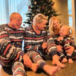 Anníe Mist Þórisdóttir Instagram - LOVE Christmas Day in nighties ! Last Santa (out of 13 here in Iceland) gave us all a matching set in our shoe 👞🎅 Hope you guys are getting time with your loved ones ❤️ Happy Holidays to all of you 🥰 #christmas #holidays #grateful