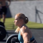 Anníe Mist Þórisdóttir Instagram - Quick poll: Ladies, do you consider how you eat and fuel during your cycle? If you don’t and energy levels and performance remains at the same high level throughout, then GREAT. I couldn’t be happier for you! However, for the majority this is not the case and too little guidance is available to help work WITH your physiology instead of AGAINST it. The calorie count should still be consistent with your goals (lose weight, maintain, gain weight) but the timing and quantities, especially for athletic performance MATTERS. @rpstrength During your high hormone phase (luteal phase, hormones peak 5 days before period) your ability to access glycogen is decreased due to high levels of estrogen and more of your energy will be pulled from fat stores - however this is not great for higher intensity exercise where you need carbohydrates to fuel the anaerobic metabolism. Long story short: luteal phase you’ll need to supplement with carbohydrates to maintain blood sugar levels to support high intensity exercise - so you’ll most likely need to move your macros around a little to improve performance and overall wellbeing. #femaleperformance #knowledgeispower #WomenAreNotSmallMen