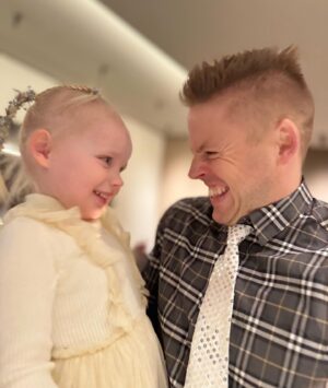 Anníe Mist Þórisdóttir Instagram - My valentine for 13 years now ♥️ CRAZY how time flies and I am grateful for every year. 

Our day today - rest day from training 

-3 hours of working together at the house we are building this morning 
-Physio appointment 
-2 hours of figuring out the set up for the light we want in our garage/gym
-1 hour meeting for Frederik and computer work for me
- I get to pick up our baby and Frederik goes to house to clear out trash and take to recycling for a couple of hours
- Shower and out to sushi social for Dinner date with our girl 🥰
- Work on Empower
- Now snuggle on the couch together 

I wouldn’t want my life any different ♥️

 
#grateful #valentines #mom #life #enjoythejourney #love