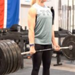 Anníe Mist Þórisdóttir Instagram - Felt strong today and I liked it 💪🤌 Still one of my absolute favorite things to do is big sets of DL even though I blew out my back 2013 doing a 1 RM, I don’t blame the lift I blame my prep and greed 😮‍💨 6x150kg with 3x8x135kg as back of sets What strength did you do today? 🎥 @arninn95 #16weekspregnant #deadlifts #mom #crossfit #enjoylife #tyrathlete