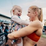 Anníe Mist Þórisdóttir Instagram - First Mother’s Day as a mom of two!! It feels crazy to write that ❤️💙 No one could have prepared me for what it actually feels like to be a mom. The most incredible thing I have ever done, hugs, kisses , snuggles, laughter and love along with sleepless nights, long hours, million times answering the same questions but it has also taught me I have endless patience for these two ❤️ Heart absolutely Full of Love #mothersday #mom #grateful #love #enjoylife #dottir #son