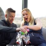 Anníe Mist Þórisdóttir Instagram - 14 questions and we didn’t agree on them all that’s for sure 😂🤷‍♀️ But so funny to see how we know certain things but never really acknowledge it or talk about it just is what it is and then some things we see sooo differently 😂 Tag someone you want to try this out with and you will definitely get a good laugh in 🥂 #14questions #cheers @drinkyerbae #drinkyerbae #couples #enjoylife