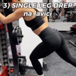Anna Šulcová Instagram - Mrkněte na náš trénink zadku a nohou💪🏼🎁 Zapněte zvuk, Pavel komentuje 🔈 Po zahřátí a rozcvičení 1) Dřepy (širší stoj rozkročný) - 3x 8-10 opakování 2) RDL s jednoručkami - 3x 12 opakování 3) Single leg dřep na lavici - 3x 12 opakování každá noha 4) Roznožování na stroji v předklonu - 3x 15 opakování 5) Zakopávání vleže - 3x 12 opakování 6) Hip Thrust s velkou činkou - 3x 12 opakování Pauzy 60-120 vteřin..   Trénink je docela fuška, ale super!💪🏼